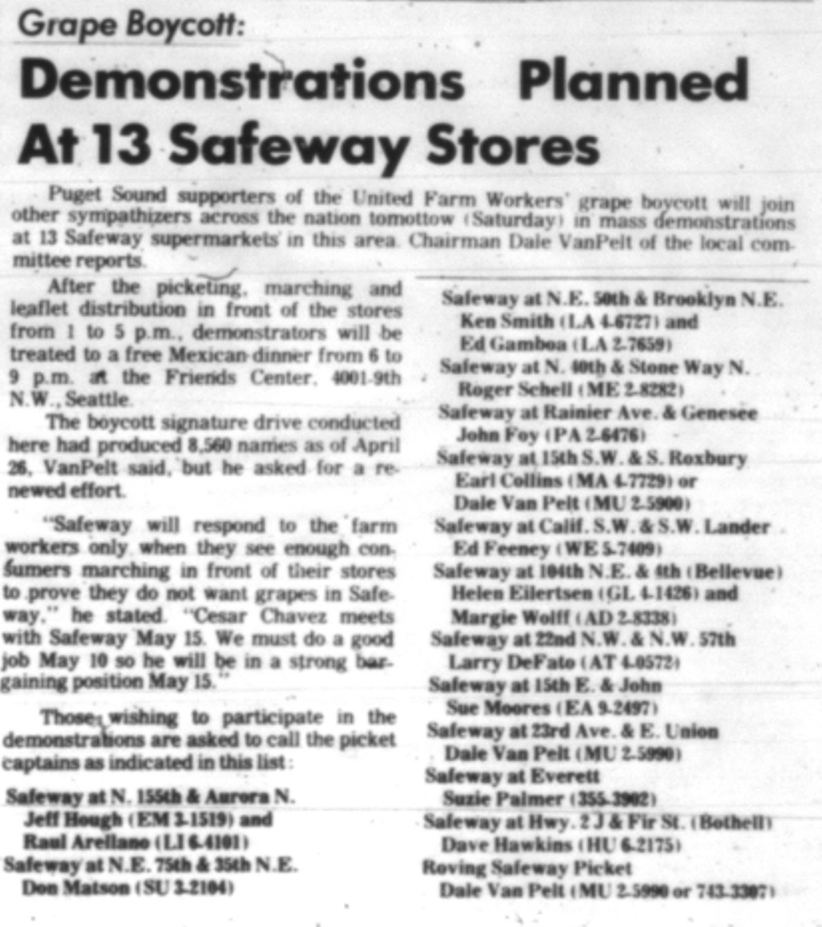 The Scanner (newspaper) Seattle 19681992